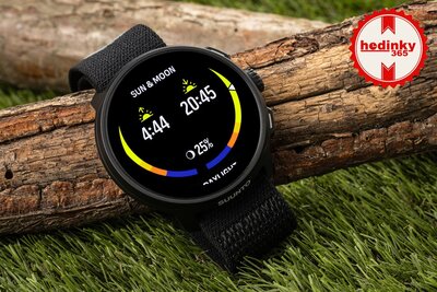 Suunto Run All Black (cinturino in tessuto)