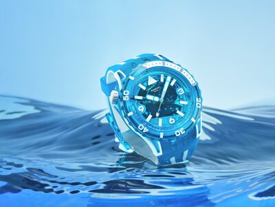 Swatch Blue Fire SSCU09S100