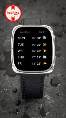Amazfit Active 2 (Square) Black Leather (+cinturino di ricambio)