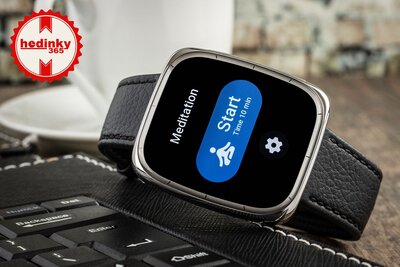 Amazfit Active 2 (Square) Black Leather (+cinturino di ricambio)