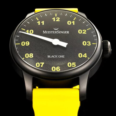 MeisterSinger Classic Plus Edition Black One ED-PR-BLACK ONE Limited Edition 100pcs
