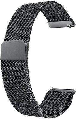 Bracciale Ricardo in acciaio 20 mm (per Garmin Fenix 8/7S/6S (43 mm), ecc.), grigio, QuickFit