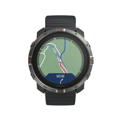 Polar Grit X2 Night Black, dimensione S-L