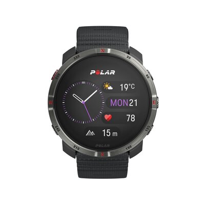 Polar Grit X2 Night Black, dimensione S-L