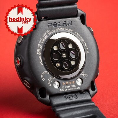 Polar Grit X2 Night Black, dimensione S-L