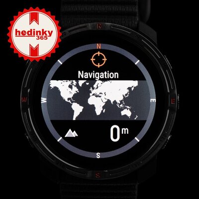 Polar Grit X2 Night Black, dimensione S-L
