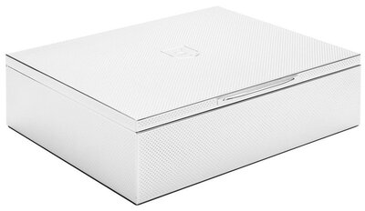 Scatola per orologi Wolf Silver 190001