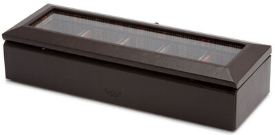 Scatola per orologi Wolf WM Brown 800672