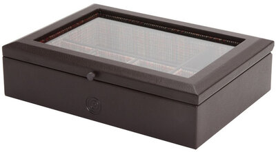 cofanetto per orologi Wolf WM Brown 800693