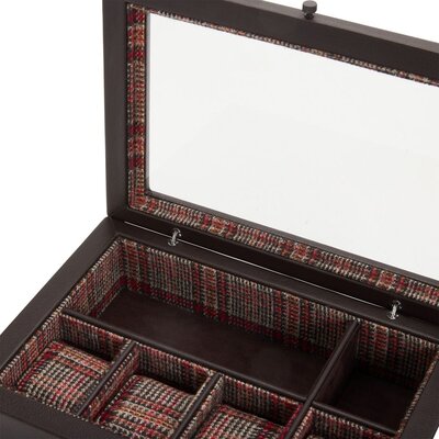 cofanetto per orologi Wolf WM Brown 800693