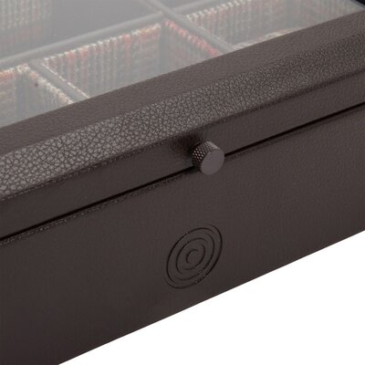 cofanetto per orologi Wolf WM Brown 800693