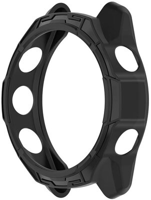 Coperchio di protezione (per Garmin Forerunner 570, 42 mm), silicone, nero