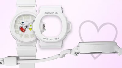 Casio Baby-G BGA-10-4AER Playful Hearts Series