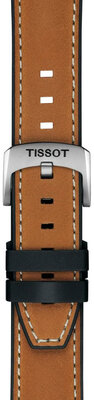 Cinturino in pelle Tissot T852.051.018 21mm, marrone