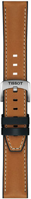 Cinturino in pelle Tissot T852.051.018 21mm, marrone