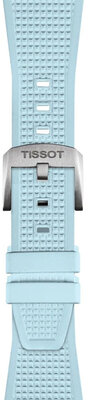 Cinturino in gomma Tissot T852.050.985 (per il modello Tissot PRX 40mm), blu
