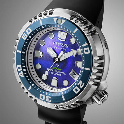 Citizen Promaster Marine Professional Diver Eco-Drive BN1025-08L Unite With Blue Limited Edition 4800pcs (+ maglia di prolunga)