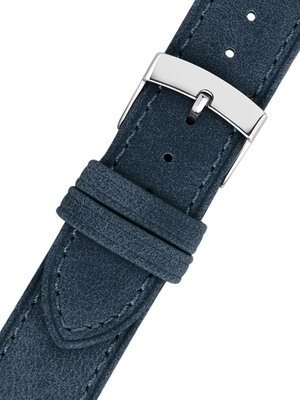 Cinturino in pelle Morellato Timo 5964E12.062 M, blu, materiale vegano