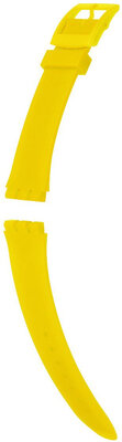 Cinturino in silicone Hirsch Tim 63049571-9, giallo