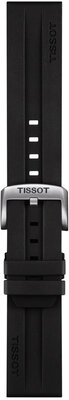 Cinturino in silicone Tissot T852.047.708 22mm, nero, Quick Release