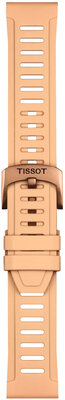 Cinturino in silicone Tissot T852.050.298 21mm, beige