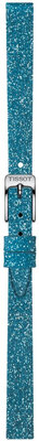 Cinturino sintetico Tissot T852.048.078 9mm, blu, Quick Release