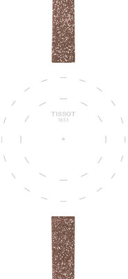 Cinturino sintetico Tissot T852.048.085 9mm, rosa, Quick Release