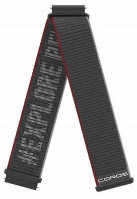 Cinturino in nylon Coros (pro Apex 2 Pro), nero, Quick Release