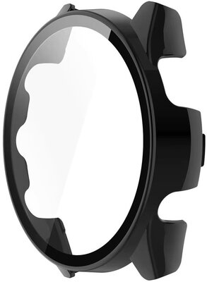 Cover protettiva (pro Garmin Forerunner 165), in plastica, nero + vetro