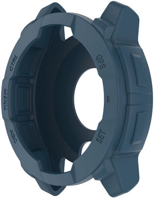 Cover protettiva (pro Garmin Instinct 3, 50mm), in plastica, blu