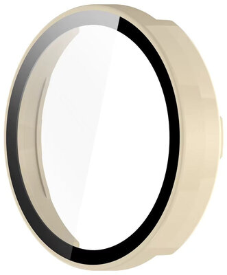 Cover protettiva (pro Garmin Lily 2), in plastica, beige + vetro
