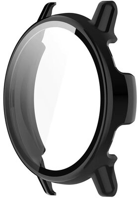 Cover protettiva (pro Garmin Vívoactive 5), in plastica, nero + vetro