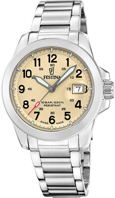 Festina Swiss Made Field 20081/1 (+ 2 cinturini di ricambio)