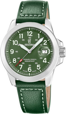 Festina Swiss Made Field 20081/3 (+ 2 cinturini di ricambio)