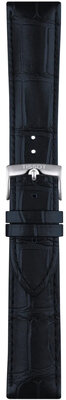 Cinturino in pelle Tissot T852.051.025 22mm, blu, Quick Release