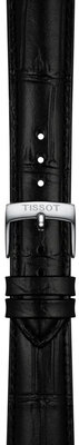 Cinturino in pelle Tissot T852.051.027 18mm, nero, Quick Release
