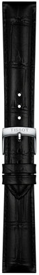 Cinturino in pelle Tissot T852.051.027 18mm, nero, Quick Release