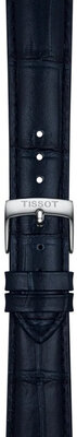 Cinturino in pelle Tissot T852.051.029 18mm, blu, Quick Release