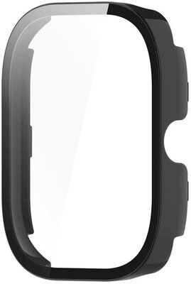 Cover protettiva (pro Xiaomi Redmi Watch 5 Active), in plastica, nero + vetro