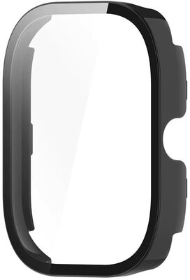 Cover protettiva (pro Xiaomi Redmi Watch 5), in plastica, nero + vetro
