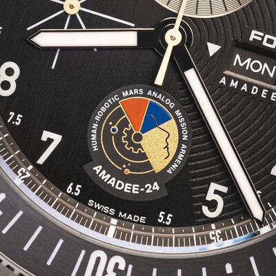 Fortis Novonaut N-42 Automatic Chronograph Amadee-24 F2040016 Limited Edition 100pcs (+ cinturino di ricambio)