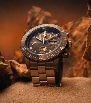 Fortis Novonaut N-42 Automatic Chronograph Amadee-24 F2040016 Limited Edition 100pcs (+ cinturino di ricambio)