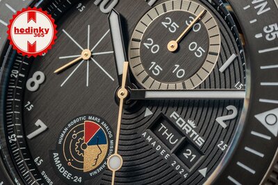 Fortis Novonaut N-42 Automatic Chronograph Amadee-24 F2040016 Limited Edition 100pcs (+ cinturino di ricambio)