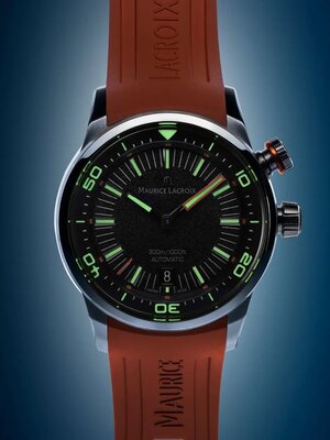 Maurice Lacroix Pontos S Diver Automatic PT6248-SS00L-330-J (+ cinturino di ricambio)