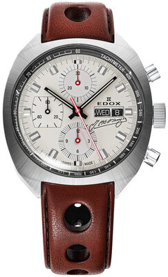 Edox Sportsman Automatic Chronograph 01132 3G BEAN Juan Manuel Fangio Limited Edition 115pcs (+ cinturino di ricambio)