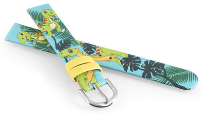 Cinturino in similpelle JVDRJ7228.2 14mm, blu, per bambini