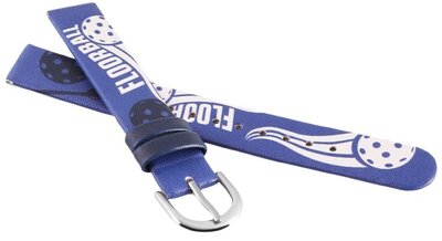 Cinturino in similpelle JVD RJ7234.3 14mm, blu, per bambini