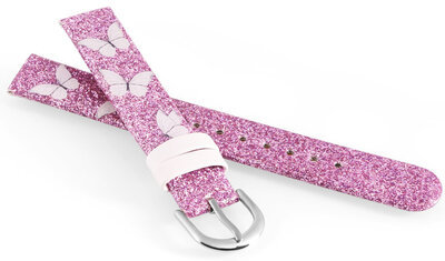 Cinturino in similpelle JVD RJ7238.1 14mm, viola, per bambini