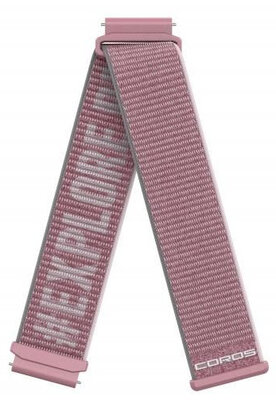 Cinturino in nylon Coros (pro Apex 2), rosa, Quick Release