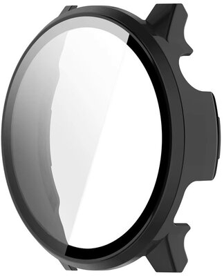 Cover protettiva (pro Garmin Venu 4, 41mm), in plastica, nero + vetro
